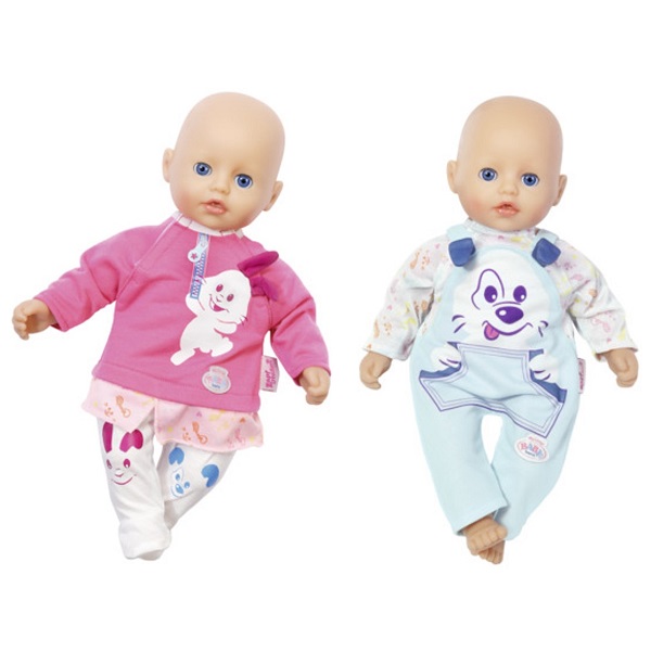 Одежда для куклы my little Baby born 32 см., 2 вида, с вешалкой  